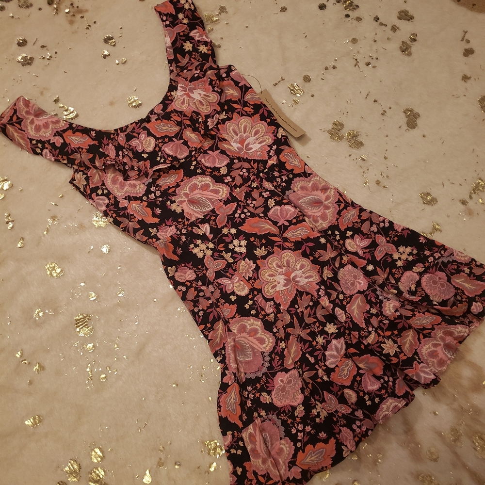 NWT Reformation 6 Perla Hendrix Floral Mini Dress